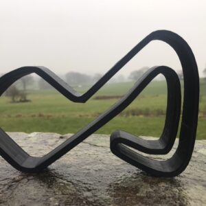 3d printed Brands Hatch Motor racing circuit. from the Sports Car Racing Clothing store collection.
