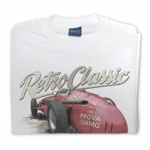 RetroClassic Classic Maserati 250F Racing Sports Car Mens Tshirt from the Sports Car Racing Clothing store collection.