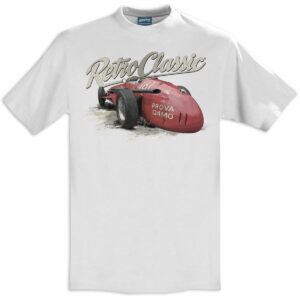 RetroClassic Classic Maserati 250F Racing Sports Car Mens Tshirt from the Sports Car Racing Clothing store collection.