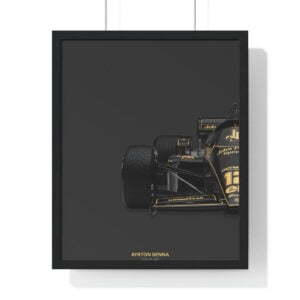 Ayrton Senna 1986 Lotus 98T from the Sports Car Racing Gifts store collection.