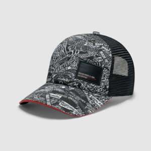 2024 Porsche Motorsport Quote Statement Trucker Cap from the Sports Car Racing Clothing store collection.