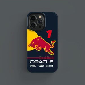 Red Bull Racing Max Verstappen MV1 2022 Formula One iPhone cases from the Max Verstappen store collection.