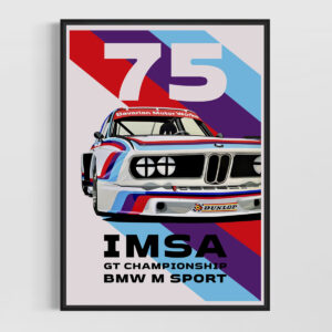 BPC IMSA 75 BMW M Sport (Bedroom Poster Collection) from the Sports Car Racing Fine Art Originals store collection.