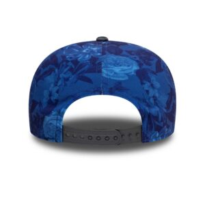2025 Alpine F1 Tonal Floral 9Fifty Cap Pre Curve Adults - Light Navy/Dark Grey from the Sports Car Racing Clothing store collection.