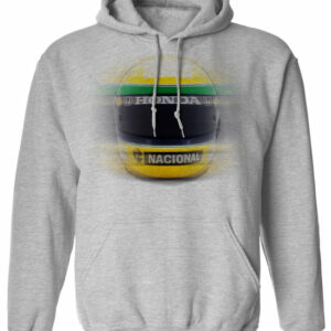 Senna Race Helmet Hoodie Ayrton Senna by Hotfuel