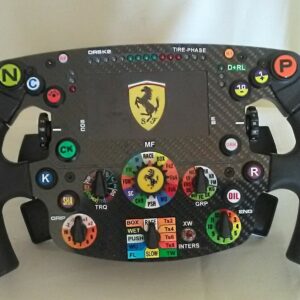 Ferrari SF1000 Replica Steering Wheel F1 Car Parts by Grand Prix Memorabilia