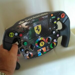 Ferrari SF1000 Replica Steering Wheel F1 Car Parts by Grand Prix Memorabilia