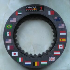 Red Bull F1 Brake Disc Max Verstappen by Grand Prix Memorabilia