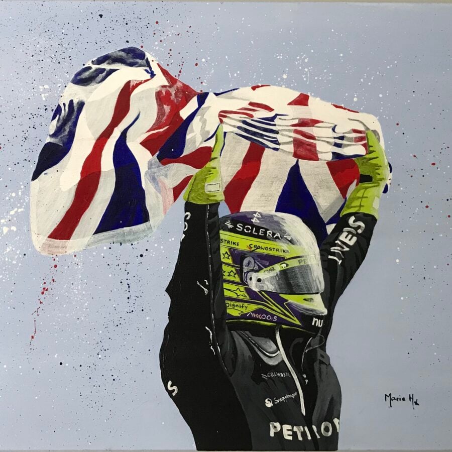 Lewis wins at silverstone from the GPBox store.