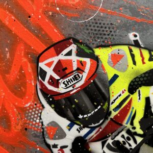 Fabio Di Giannantonio, 2024 - Graffiti Painting from the Sports Car Racing Gifts store collection.