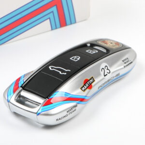 Porsche Martini racing livery Key Fob Cover Case for Porsche 992 911 CAYENNE PANAMERA TAYCAN NEW key from the Sports Car Racing Gifts store collection.