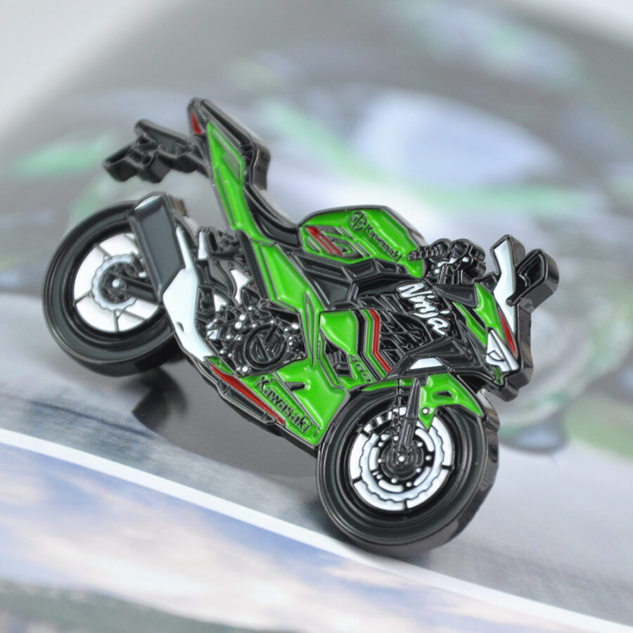 MotoPins Kawasaki Ninja 400 Lapel Pins Unique Gift Idea for Sportbike Motorcycle Riders Bikers Lovers Badge Birthday Present from the Sports Car Racing Fine Art Originals store collection.