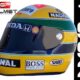 Ayrton Senna 1992 SHOEI Helmet Mc Laren F1