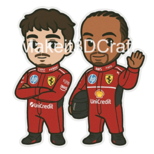 Formula 1 Driver Chibi Stickers F1 Digital Download PNG Files Formula One Race Car Stickers Instant Download Printable Stickers from the Max Verstappen store collection.