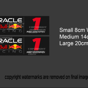 Max Verstappen Red Bull Steering Wheel Sticker - Scuderia GP from the Max Verstappen store collection.
