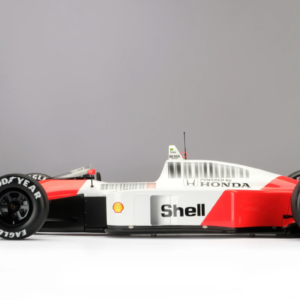 1:4 Scale Ayrton Senna's Mclaren-Honda MP4/4 Extremely Detailed from the Ayrton Senna store collection.